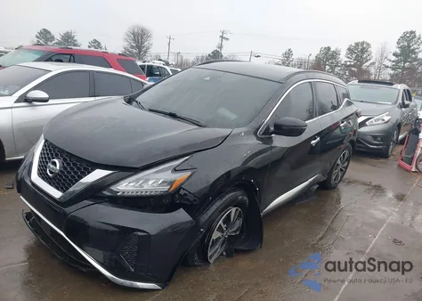 2020 Nissan Murano Sv Intelligent Awd z USA, uszkodzony, nr VIN 5N1AZ2BS7LN101480